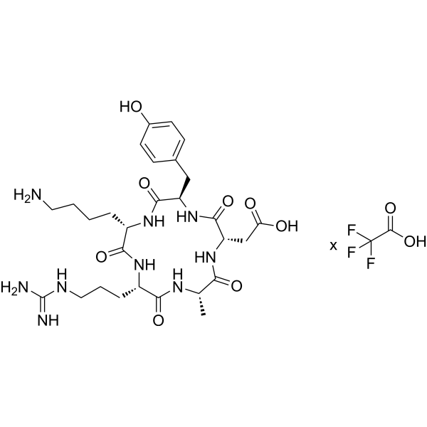 Cyclo(Arg-Ala-Asp-(D-Tyr)-Lys) TFA (c(RADyK) TFA)
